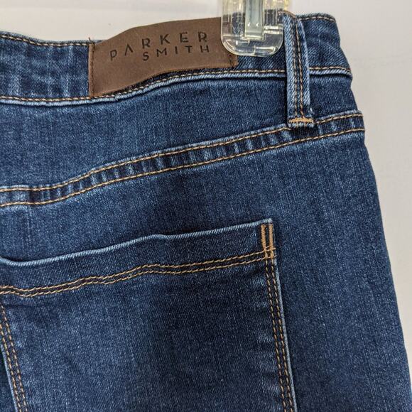 Parker Smith Blue Runaround Sue Slim Straight Jean - Picture 6 of 10